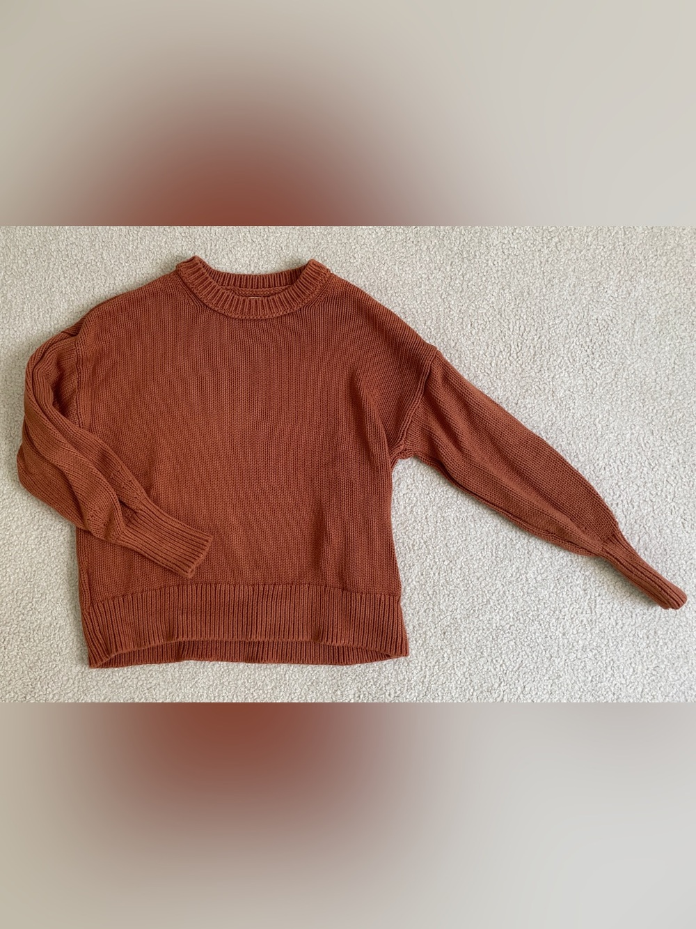 AE77 - Women's Relaxed Crewneck Sweater - Size M
